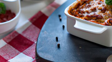 Lazaně bolognese s béchamelovou omáčkou