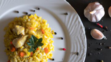 Jehněčí pilaf s rozinkami a šafránem