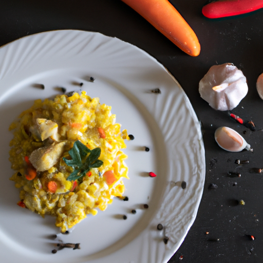 Jehněčí pilaf s rozinkami a šafránem