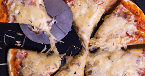 Italská pizza s pestem a rajčaty.