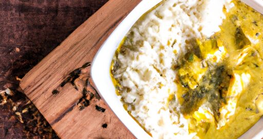 Kuře s kokosovou omáčkou a rýží