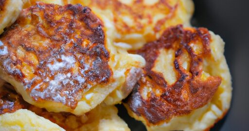 Nadýchané kukuřičné placky s koprím.