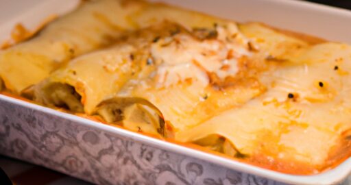 Cannelloni s masovou nádivkou a parmazánem