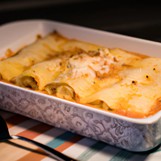Cannelloni s masovou nádivkou a parmazánem