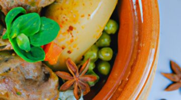 Tajine se zeleninou a fazolemi