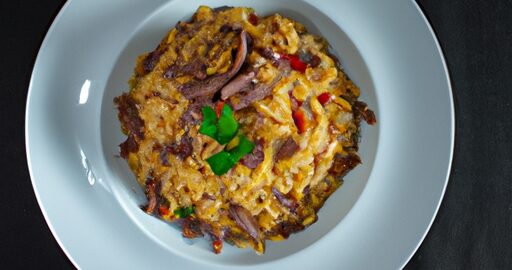 Zapečená cibulová polévka s sýrem