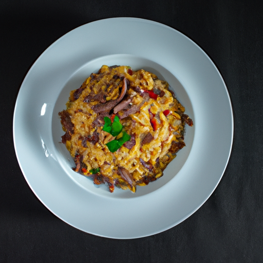 Zapečená cibulová polévka s sýrem