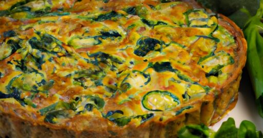 Brokolicový quiche s rajčaty.