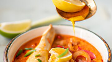 Harissa kuřecí tajine s citronem