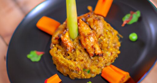 Indonéská kuřecí kariče s rýží