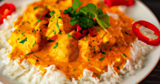 Tikka masala kuře s rýží