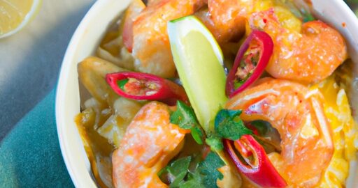 Moqueca de Peixe a Camarão