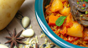 Houbové tajine s cizrna