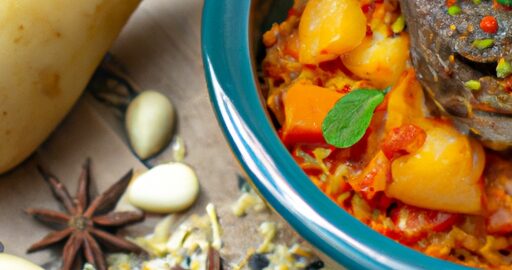 Houbové tajine s cizrna