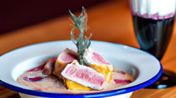 Kuře v omáčce z červeného vína