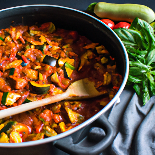 Ratatouille s bylinkovým olejem