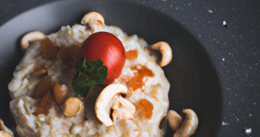 Risotto se žampiony a šunkou