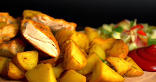 Smočené kuřecí placičky s chutným dresinkem