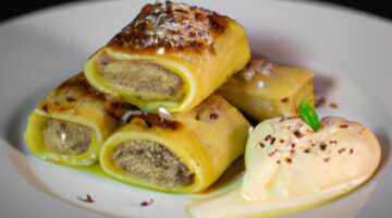 Cannelloni se špenátem a ricottou.