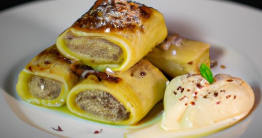 Cannelloni se špenátem a ricottou.