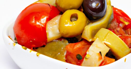 Ratatouille s bylinkami a olivami