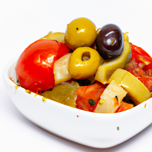 Ratatouille s bylinkami a olivami