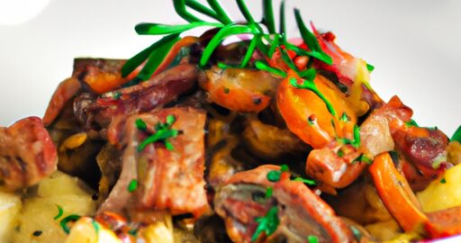 Rajská omáčka s bazalkou a těstovinami.