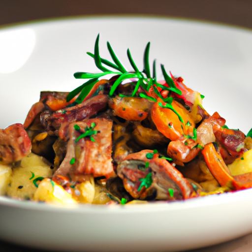 Rajská omáčka s bazalkou a těstovinami.