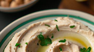 Rajčatový hummus s cizrnou