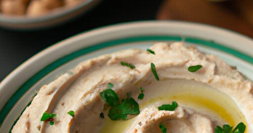 Rajčatový hummus s cizrnou