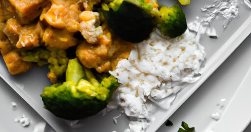 Kuřecí kokosový karí.