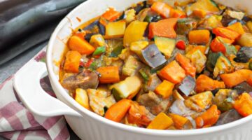 Ratatouille s kariře vařená zelenina