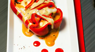 Plněné papriky s mozzarellou a rajčaty