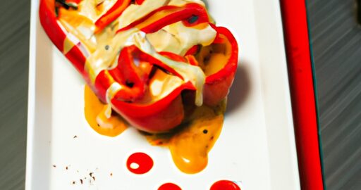 Plněné papriky s mozzarellou a rajčaty