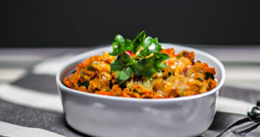 Chobotnice s batáty a rýží