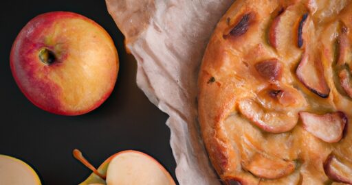 Jablkový koláč se skořicí