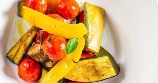 Ratatouille s lanýži a bramborami