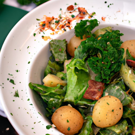 Brambory se zeleninou a masem