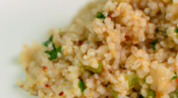 Quinoa s pečenými zeleninami