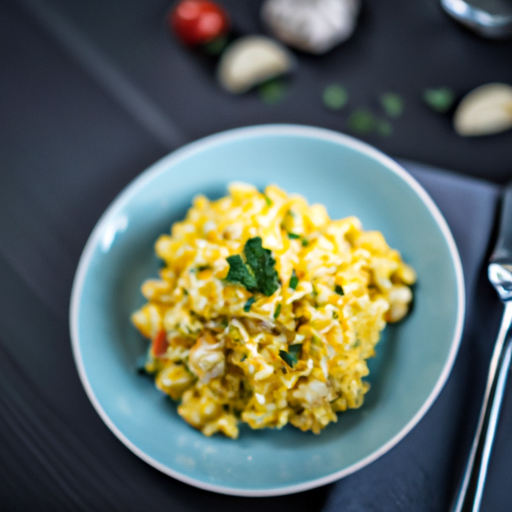 Risotto se špenátem a rajčaty