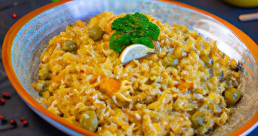 Jehněčí pilaf s rozinkami a pistáciemi