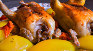 Kuře na hříbkovém pečivu