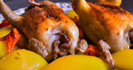 Kuře na hříbkovém pečivu