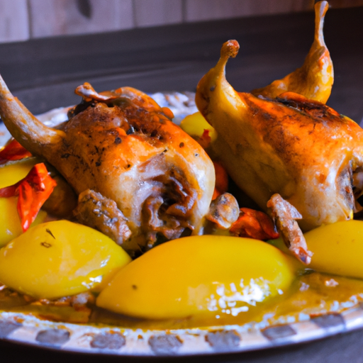 Kuře na hříbkovém pečivu