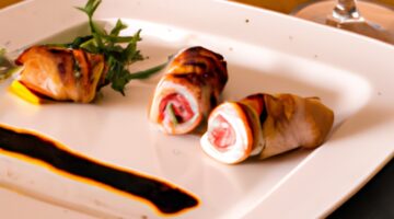 Kuřecí Saltimbocca s šunkou a žloutkem