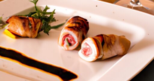 Kuřecí Saltimbocca s šunkou a žloutkem