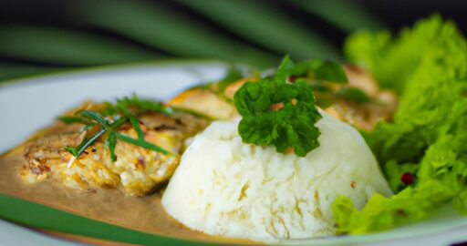 Kuřecí kebab s rýží