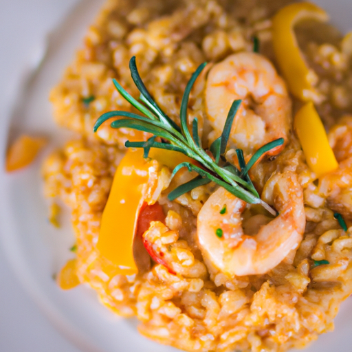 Risotto s hřiby a sýrem.