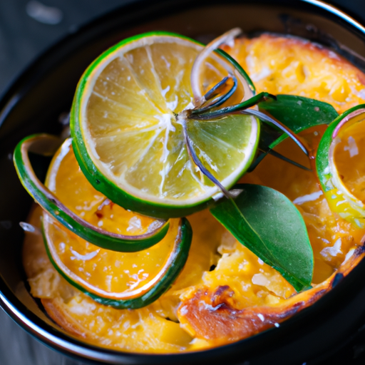 Tajin z kuřecího masa a citronu