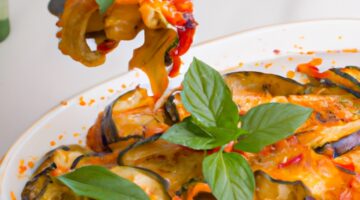 Ratatouille s domácími parmazánovými hranolkami